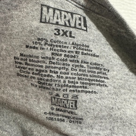 Marvel Comics T-Shirt Group Avengers mens 3XL - Picture 5 of 5